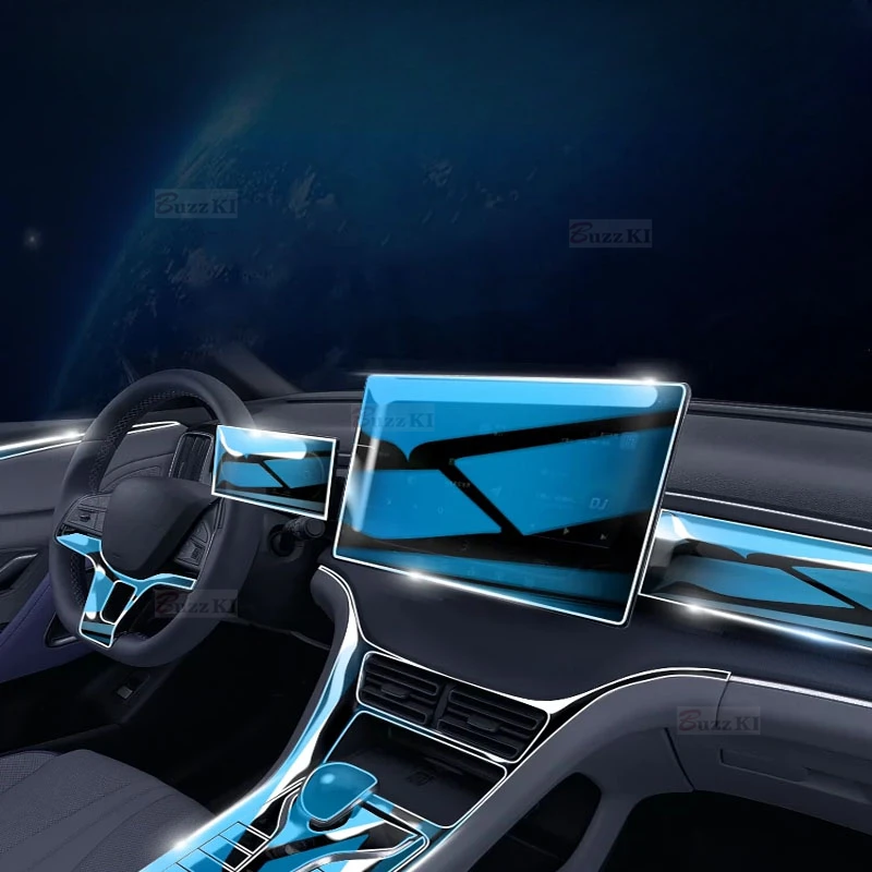 Прозрачная защитная пленка из ТПУ для экрана BYD Song Pro Dmi аксессуары автомобиля