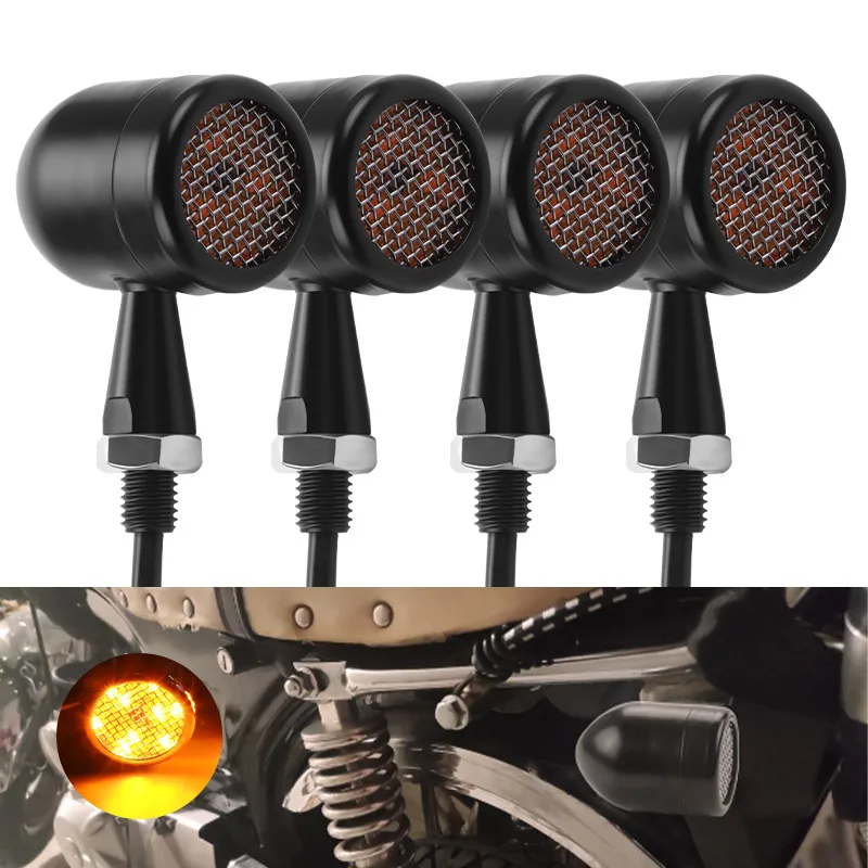 Металлическая Цилиндрическая мотоциклетная светодиодная подсветильник ка