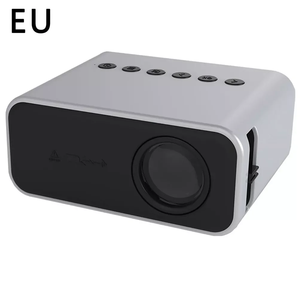

YT500 Projector With Wired Same Screen 1080P High-speed Picture Speaker Portable LED Projector Home Video Projector EU/AU/US/UK