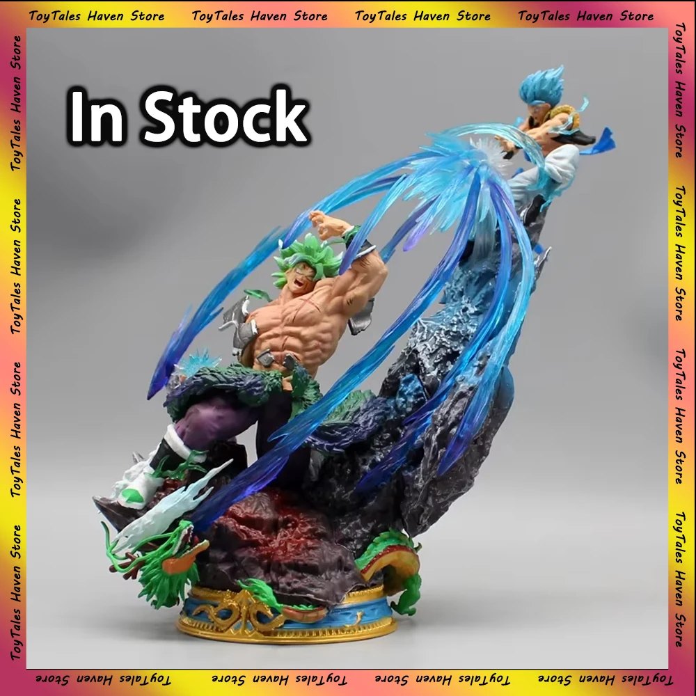 Dragon Ball Gogeta Vs Рисунок Broly Аниме Фигурки 20 см Gk Фигурка Модель Коллекция Орнамент