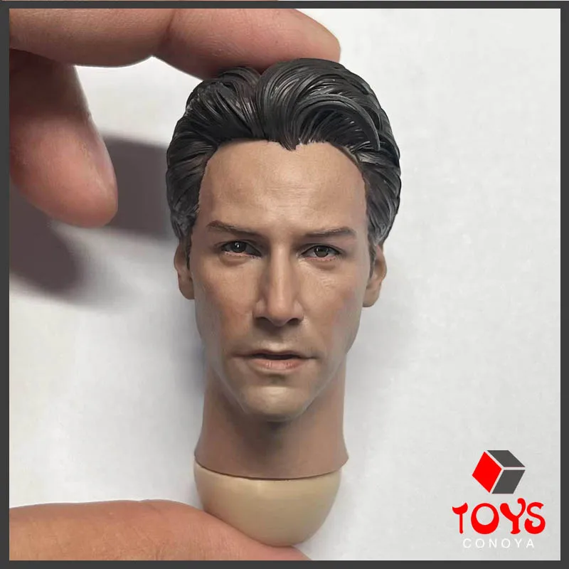 Масштаб 1/6 голова Реви Кеану модель резьбы подходит для 12-дюймовых мужских солдат