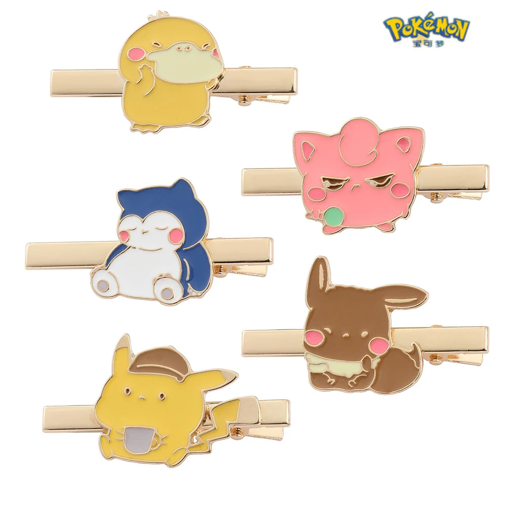 

Pokémon The Same Hairpin Girl Cartoon Anime Peripheral Hair Accessories Cute Selling Cute Pikachu Hairpin Duckbill Clip Gift