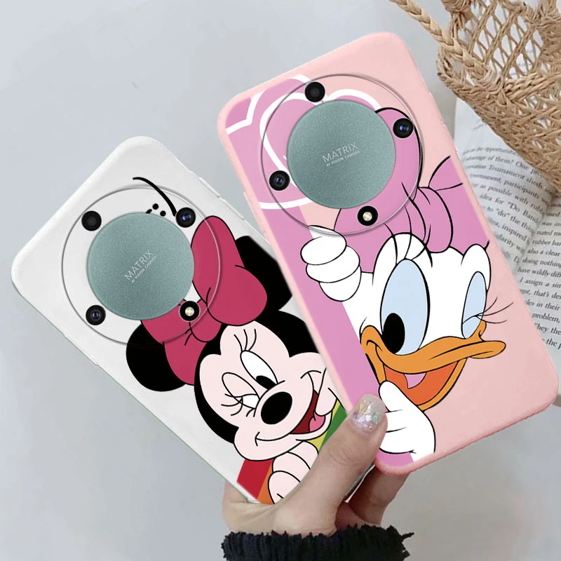 Чехол для телефона Honor X9a Magic 5 Lite X8a X7a X6a X8 X6 70 X40 X7b 90 Smart 50 Plus Play 8T 5G с рисунком Микки и