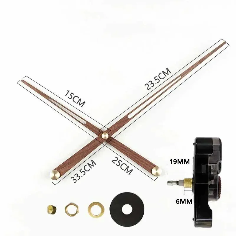 

Настенные часы OIMG Большой черный орех