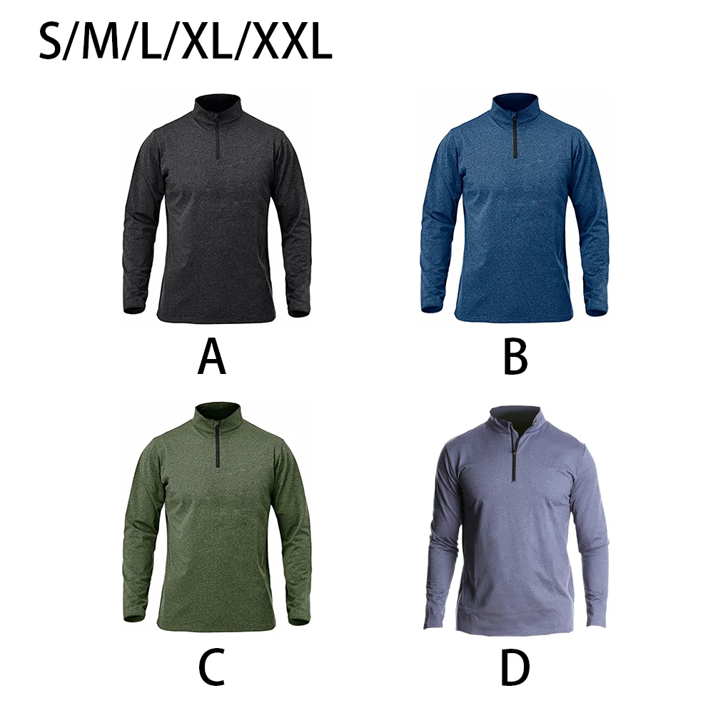 

Мужской пуловер на молнии, однотонный теплый пуловер для мальчиков