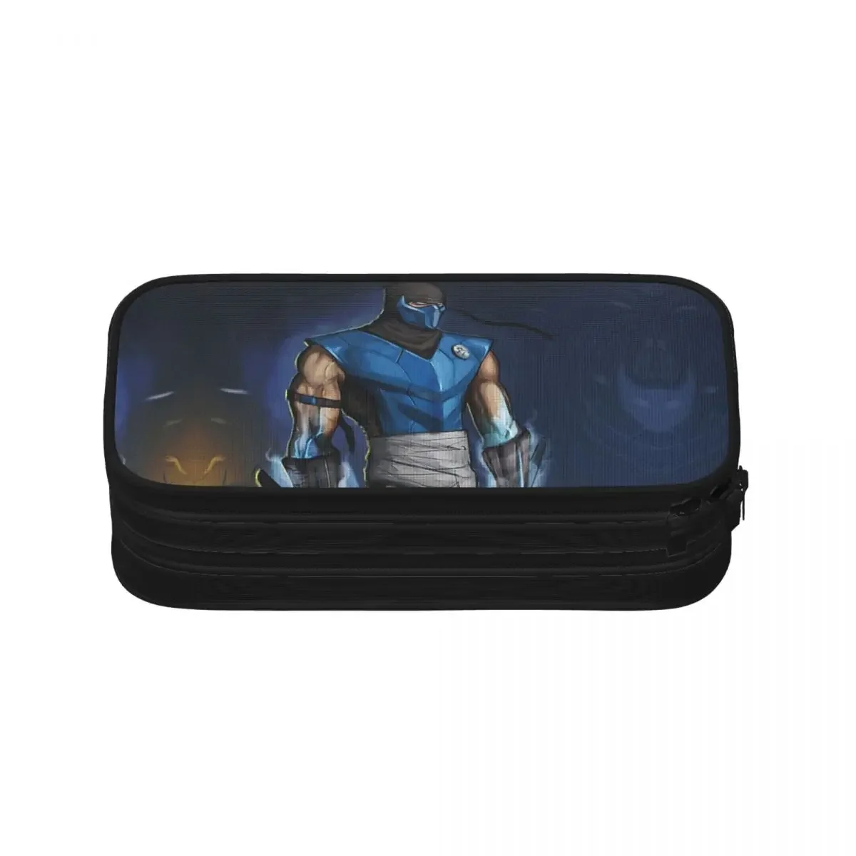 Пеналы Mortal Kombat Sub-Zero вместительные сумки для ручек футляр пенал чехол мальчиков и