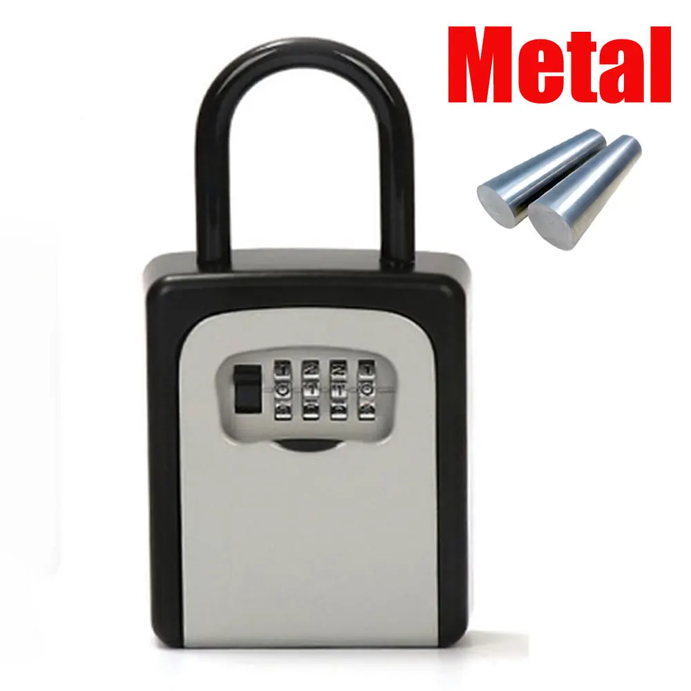 

Large Anti-Theft And Anti-Theft Password Key Box Security Lock Metal Storage Box Suitable For Multi-Occupation Key Insurance Box