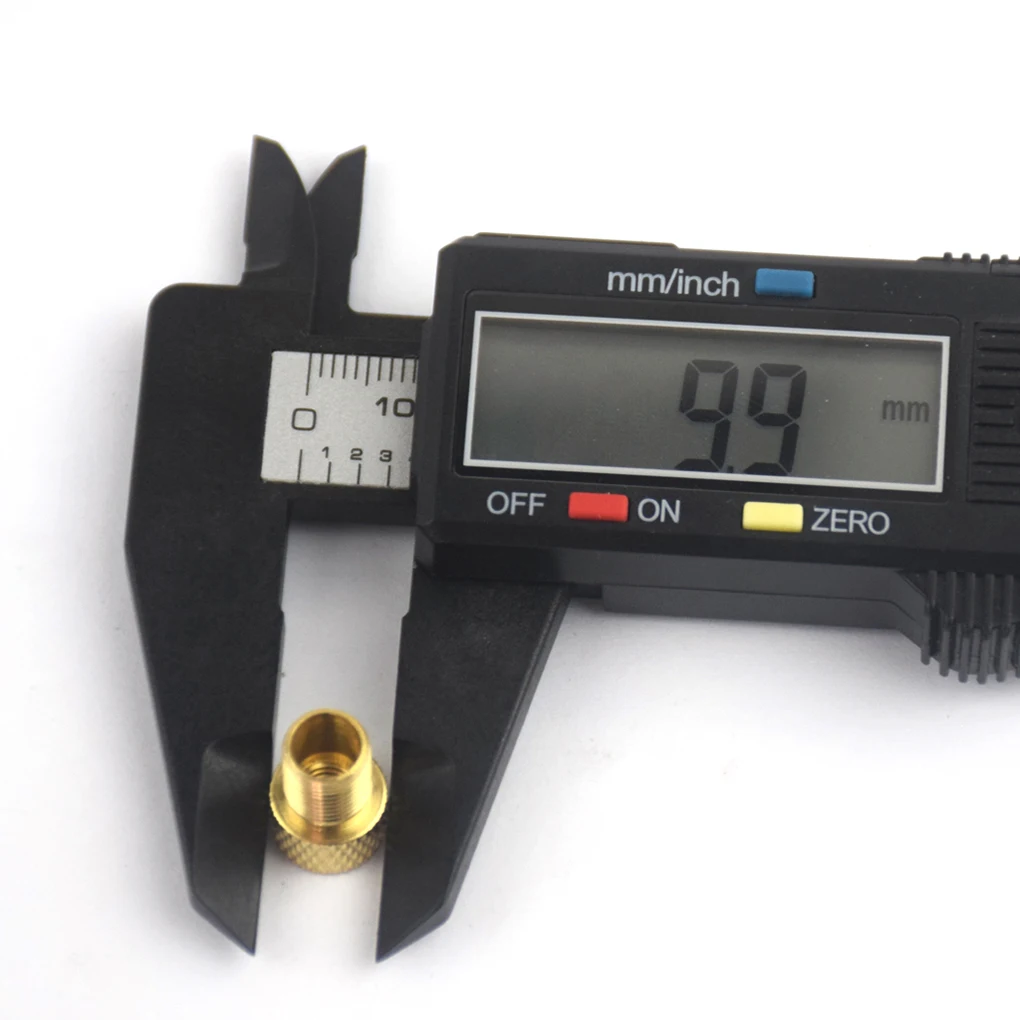 

10pcs Presta To Schrader Bike Tire Valve Adapter Bicycle Tyre Inflator Valve Converter Net Texture