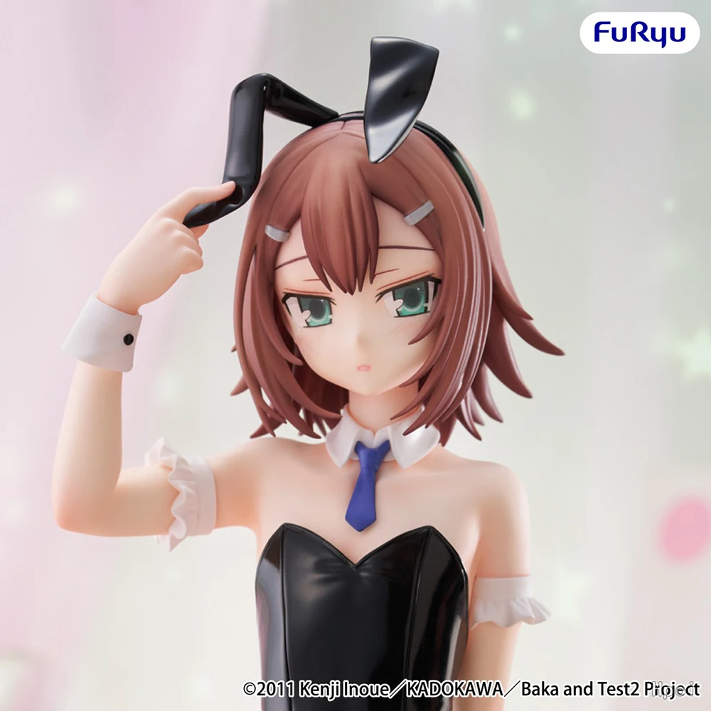 Фото Оригинальная аниме-фигурка FuRyu BiCute Bunnies Himeji Mizuki Kinoshita Hideyoshi, модель из ПВХ, 28 см, коллекционный подарок №4