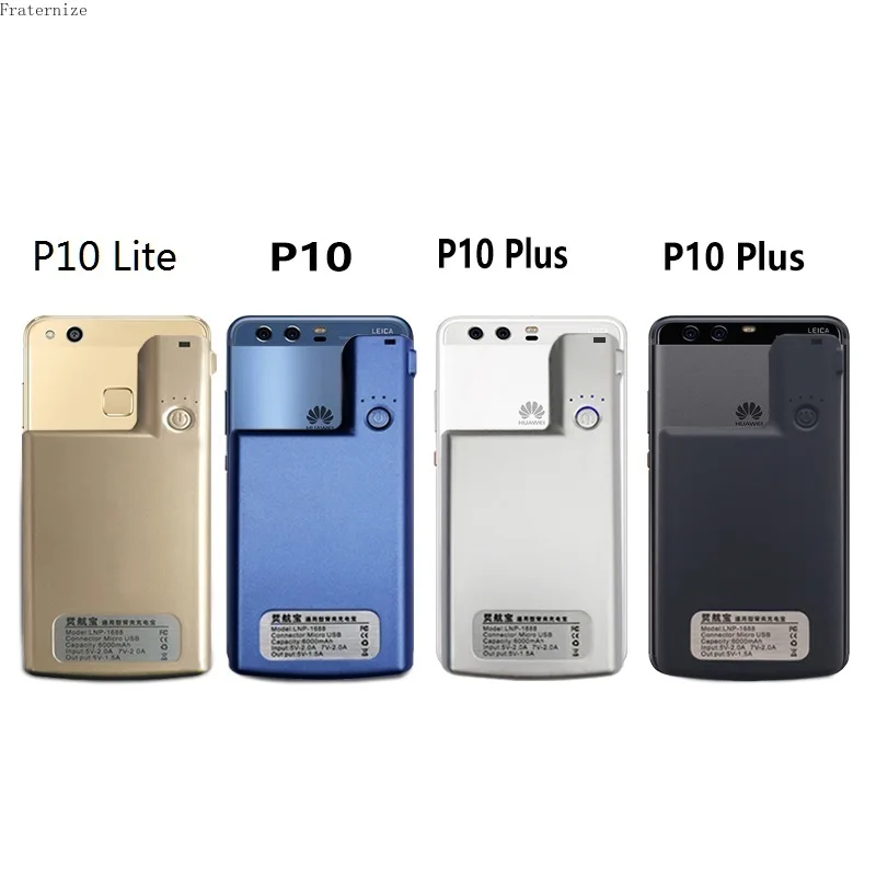 Для Huawei P10 Lite Plus чехол для аккумулятора Портативный внешний аккумулятор