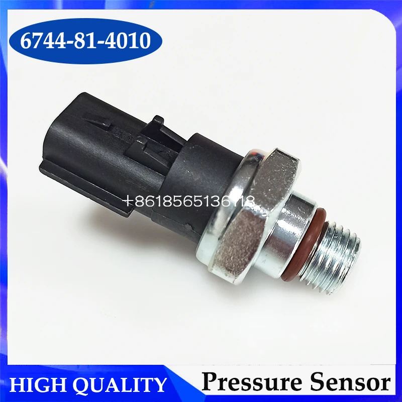 6744-81-4010 6744814010 Датчик давления для экскаватора PC200LC-8 PC200LL-8 PC220LC-8 PC220LL-8 PC240LC-10 PC270LC-8