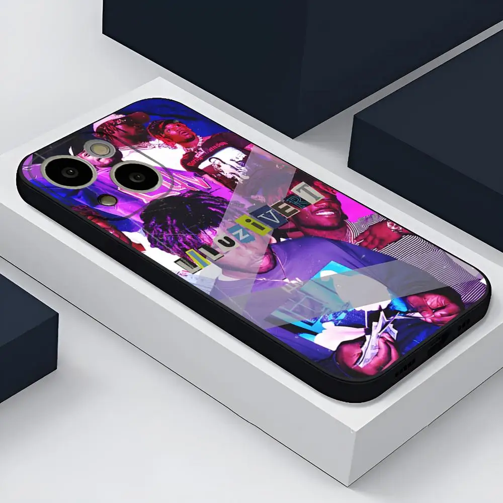 Чехол для телефона Singer L-Lil U-Uzi V-Vert 15 Pro Max Iphone 14 16 12 13 11 Xr X Xs 8 7 Plus силиконовая задняя