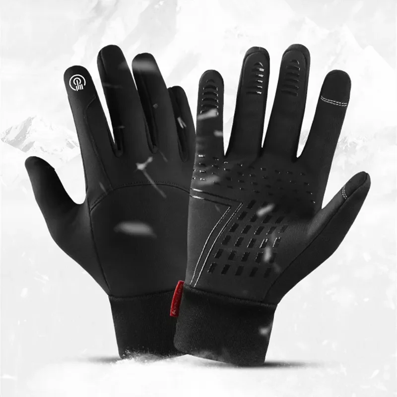 

Touchscreen Winter Thermal Warm Cycling Bike Ski Outdoor Camping Hiking Motorcycle Gloves Sports Full Finger