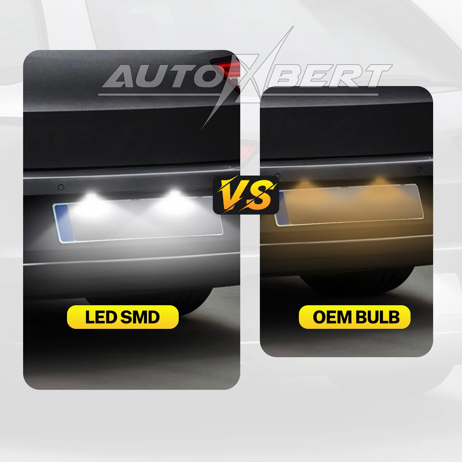 2 шт. лампы для подсветки номерного знака Nissan Серена C27 2016- Altima 2019- Suzuki Landy 2017- Dacia Duster