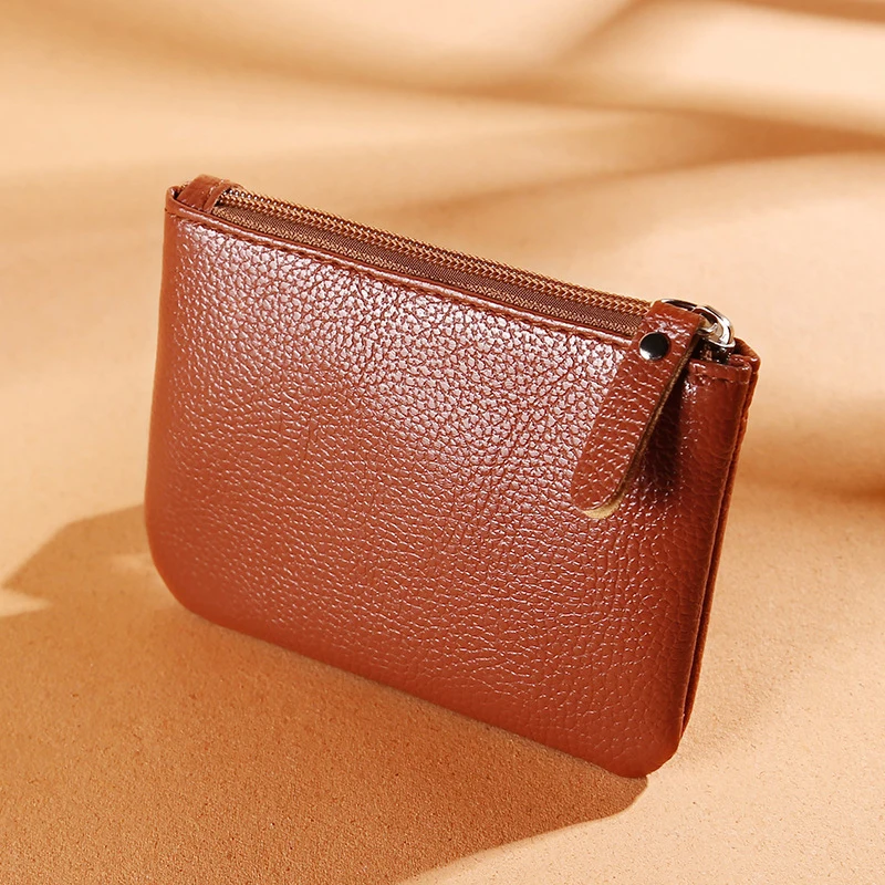 2022 New Mini Coin Purse Female PU Leather Keychain Luxury Brand Designer Women Wallet Small Bag Coin Pouch Bag Wholesale