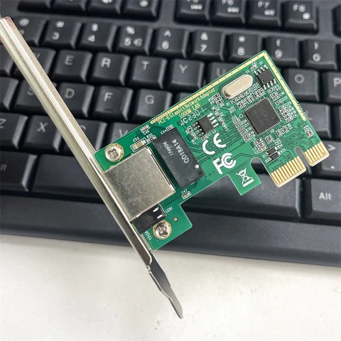 1 шт. Сетевая карта PCI Express PCI-E 10/100/1000 М RJ45 Сетевой адаптер Конвертер Сетевой контроллер