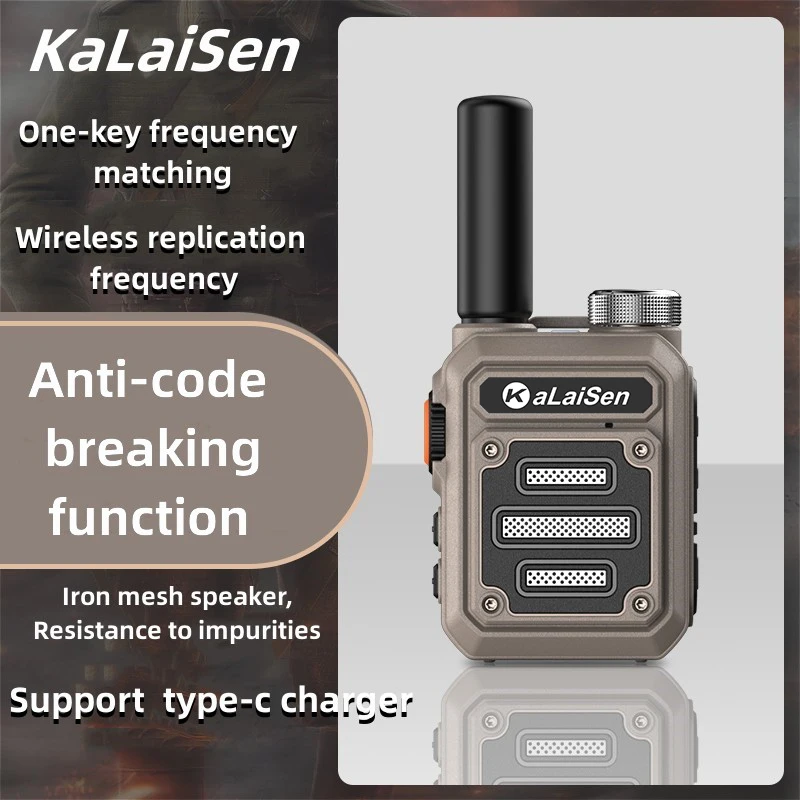 Портативная рация KaLaiSen TD630 UHF, беспроводной приемопередаточный радиоприемник с большим радиусом действия