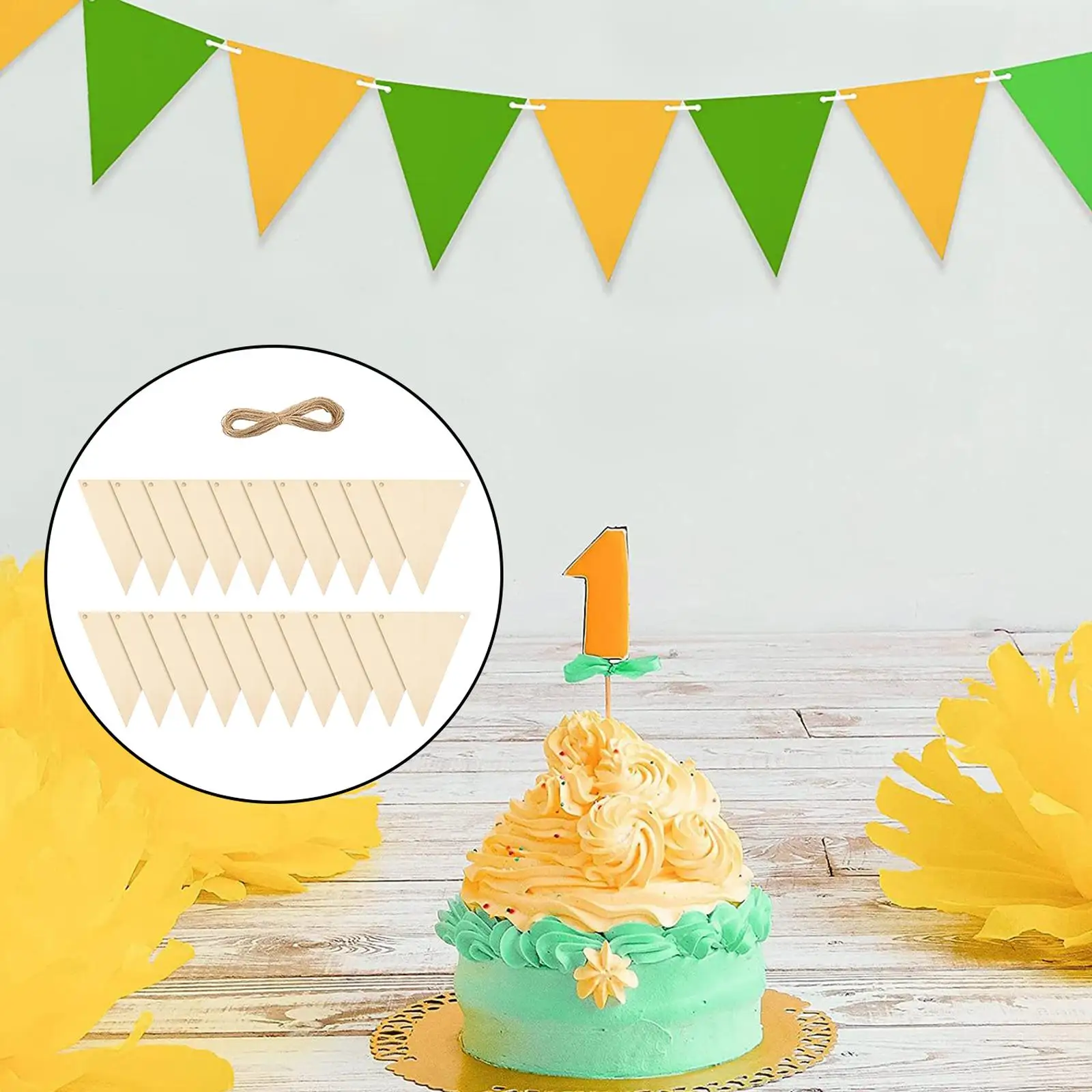 

20x Треугольные флаги, подвесная елка для творчества, деревянный баннер для праздника, годовщины вечерние ринки, свадьбы, украшение