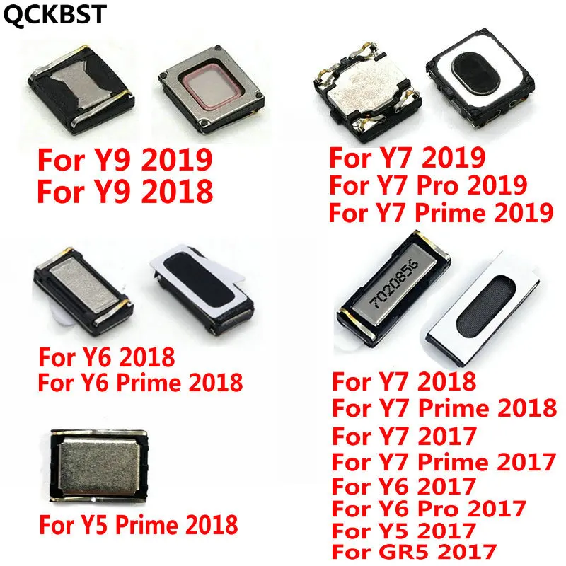 

New Built-in Earphone Earpiece Top Ear Speaker Receiver For Huawei Y9 Y7 Y6 Pro Y5 Prime 2019 2018 GR5 2017