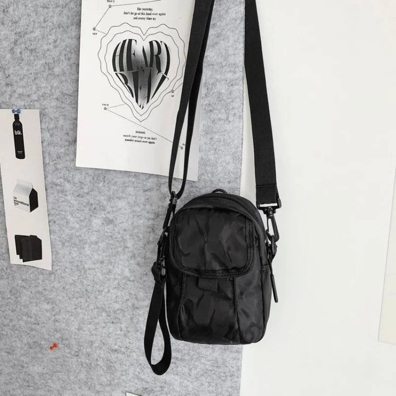 Summer Sports Casual Fashion Mens Shoulder Messenger Bag Mini Phone Bag Men's Belt Bag Disco Bag Storage Bag