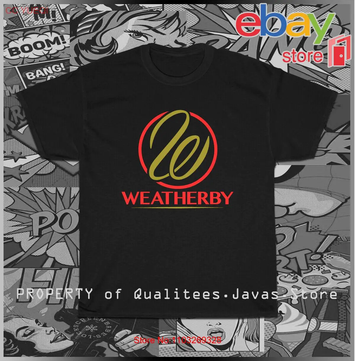 Мужская футболка Weatherby с логотипом американского оружия размера