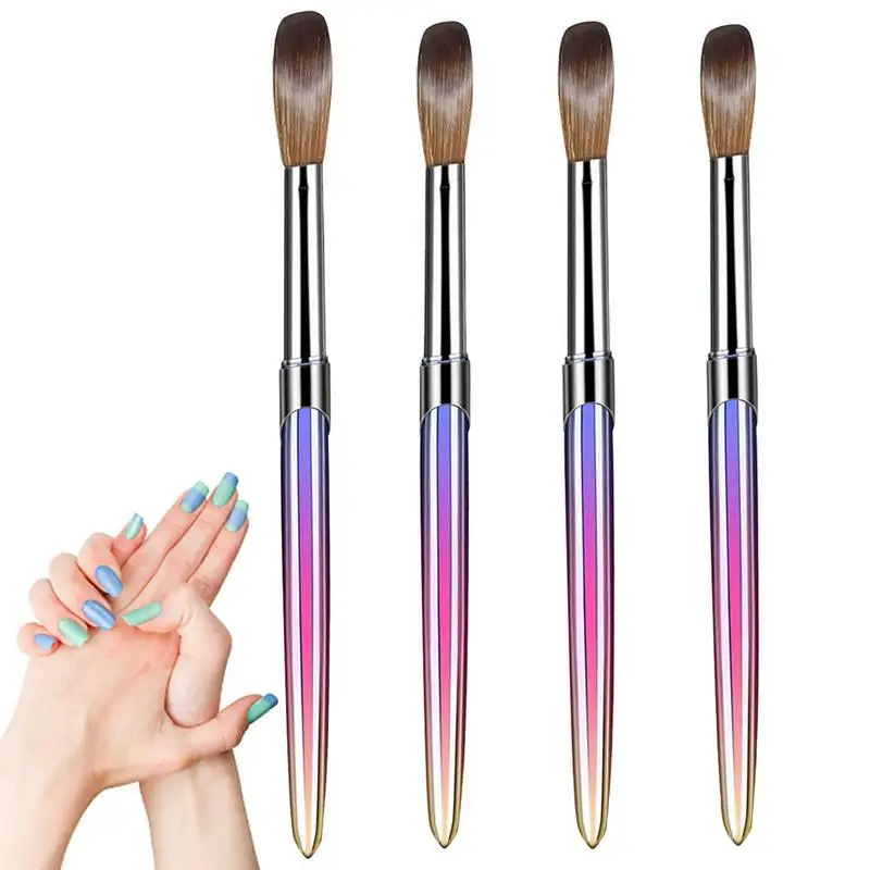 

Nail Brush Set High Grade Metal Nail Brush Set For Applying Nail Extensions
