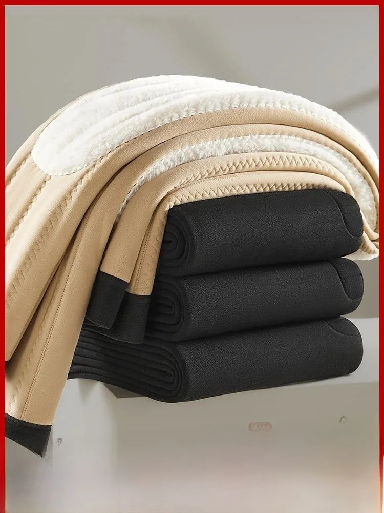 Длинные брюки Victoria мужские шерстяные на флисовой подкладке и толстые бархатные с