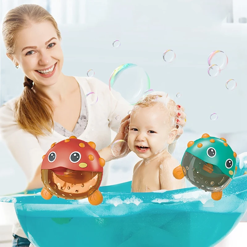 

Bath Bubble Machine For Kids Bath Toys Bathtime Shower Bath Wall Toy Musical Bathtub Toy Best Gift For Baby Kids