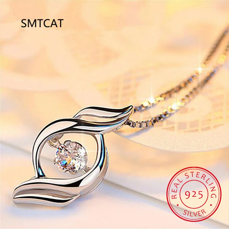 

Cute Geometric Round Small Lab Diamond Pendant Necklace Women Silver 925 Choker Necklace Engagement Jewelry Gift DZ151