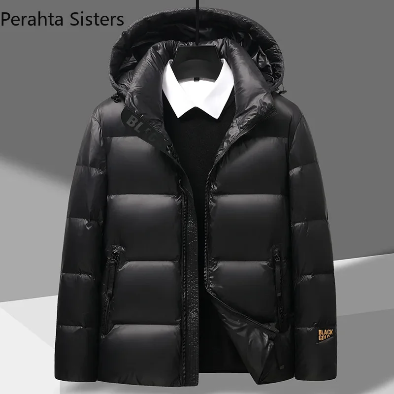 Рисунок 2 - Мужской короткий пуховик с капюшоном