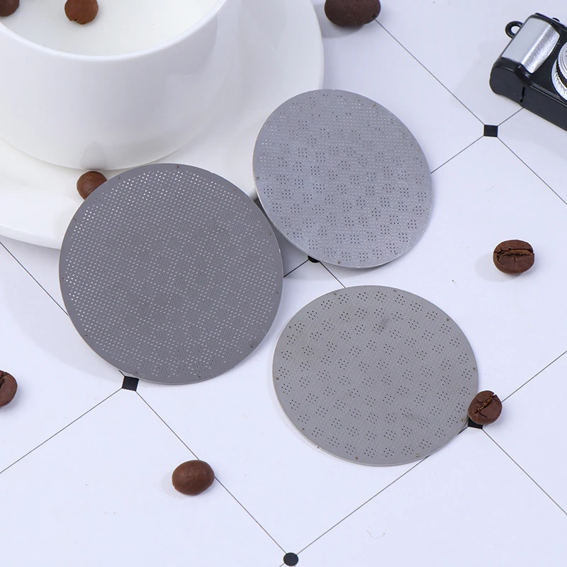 Фильтр для кофе из нержавеющей стали термостойкая сетка бариста 51/53/58 мм