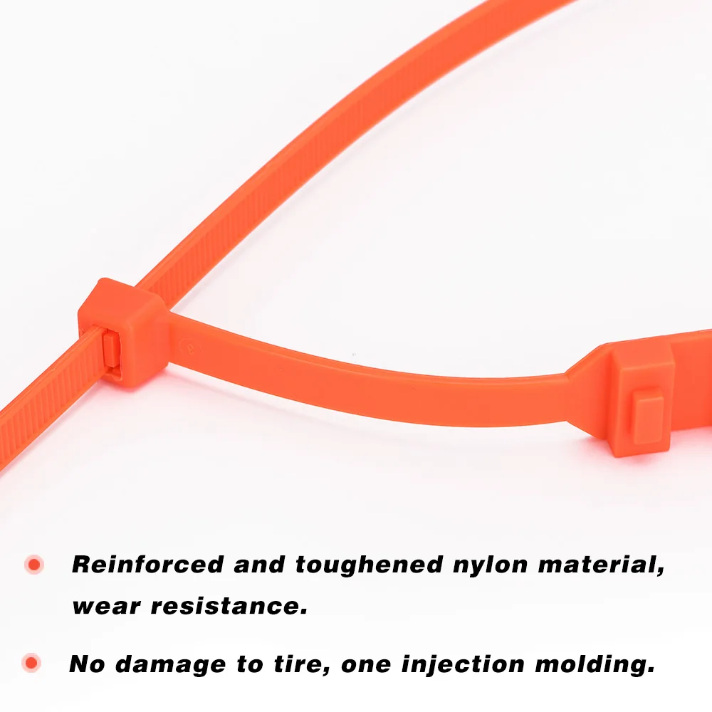 10 шт. najnowszych 92 см автомобильных универсальных противоскользящих łańcuchów śniegowych do