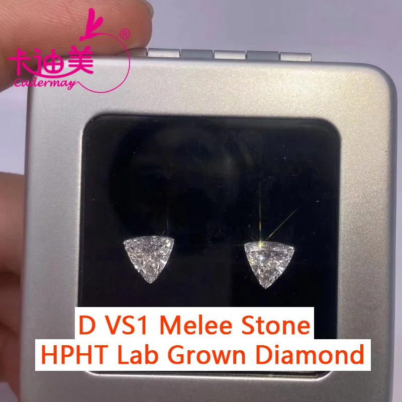 Камни для изготовления ювелирных изделий CADERMAY trilcut Melee D VS1