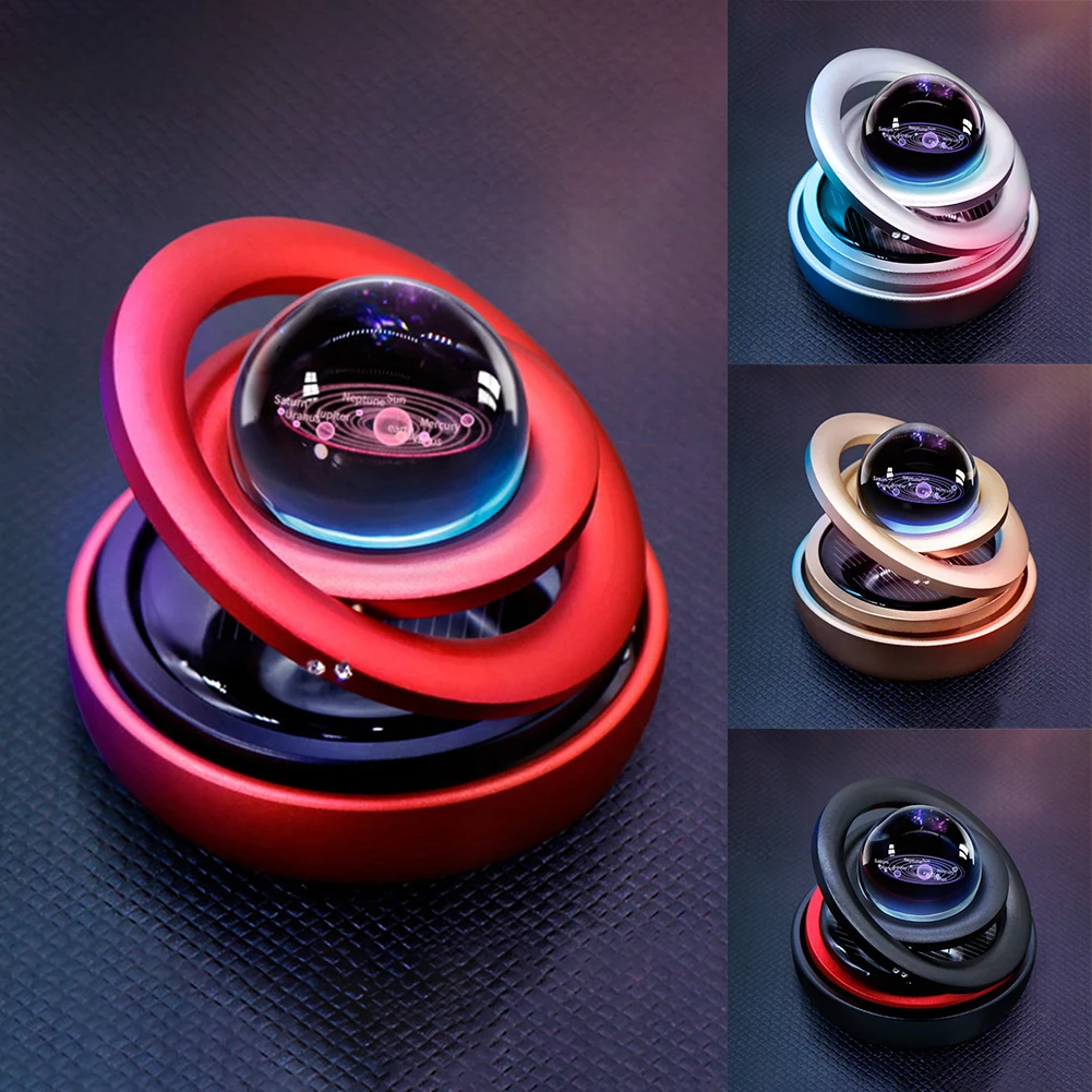 

Car Aromatherapy Solar Magnetic Levitation Car Rotating Creative Ornaments Car Auto Diffuser Perfume Car Ornament Accessories