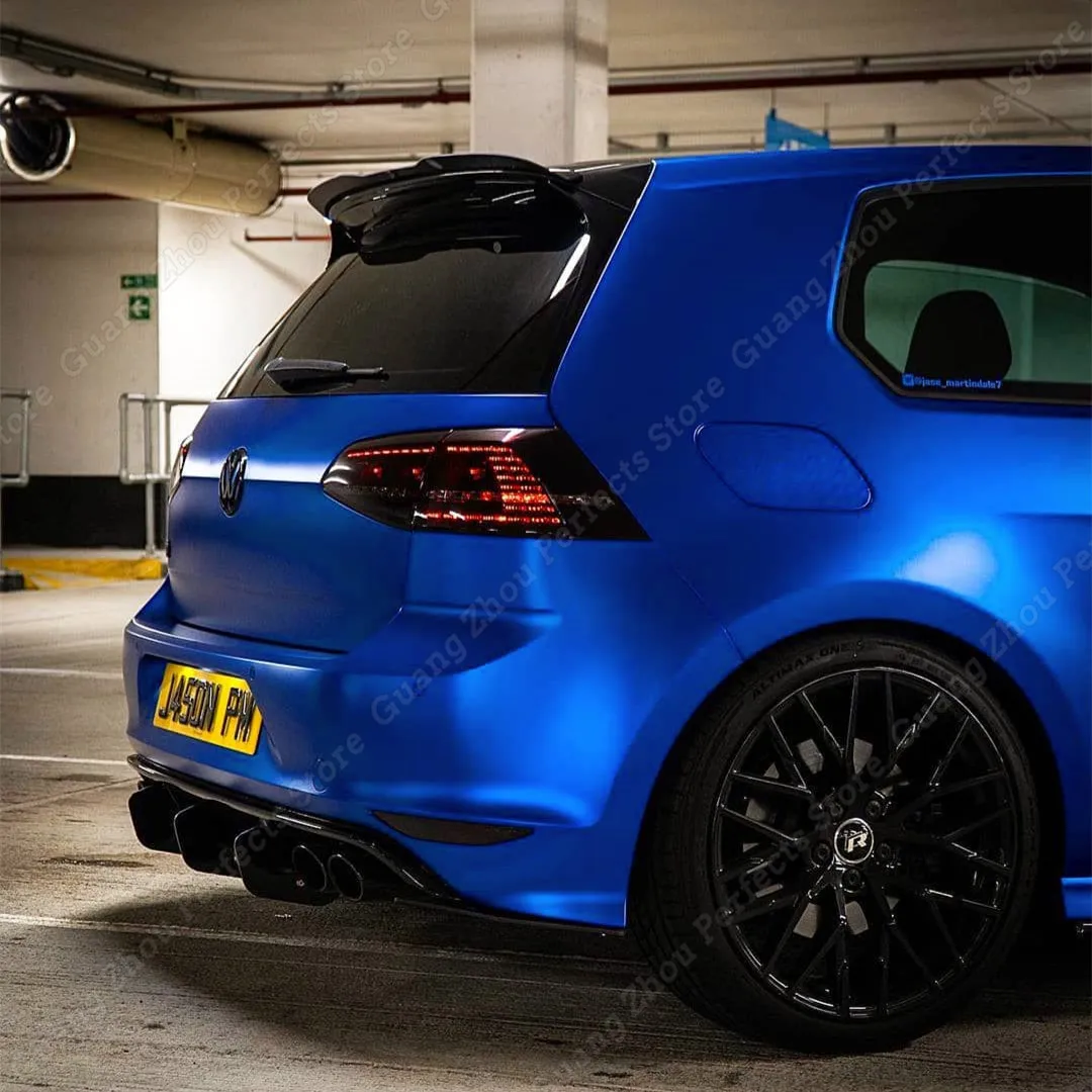 Задний спойлер на крыло крышу для Volkswagen VW Golf 6 7 5 VI VII MK6 GTI GTD R 2009-2020 глянцевый черный