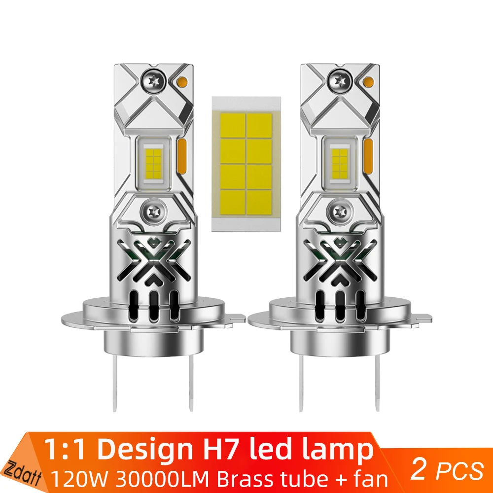 Zdatt 120 Вт турбо led H7 H1 H4 светодиодные лампы фар CANBUS 30000лм CSP Беспроводная 1:1 мини 6000K белая светодиодная автомобильная лампа Zdatt 120 Вт турбо led H7 H1 H4 светодиодные лампы фар CANBUS 30000лм CSP Беспроводная 1:1 мини 6000K белая светодиодная автомобильная лампа