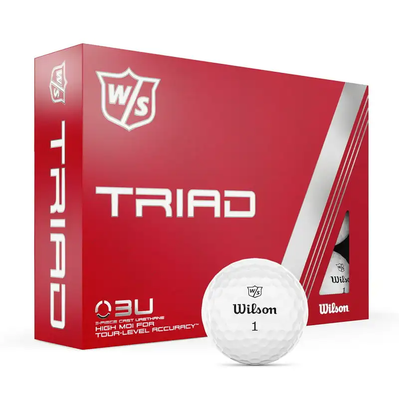 

Мячи для гольфа Triad, белые, 12 упаковок, тройник для гольфа, 골프프гольф-маркер Divot, инструмент для ремонта, ручка для гольфа, симулятор для гольфа, тренировочные вспомогательные средства для гольфа