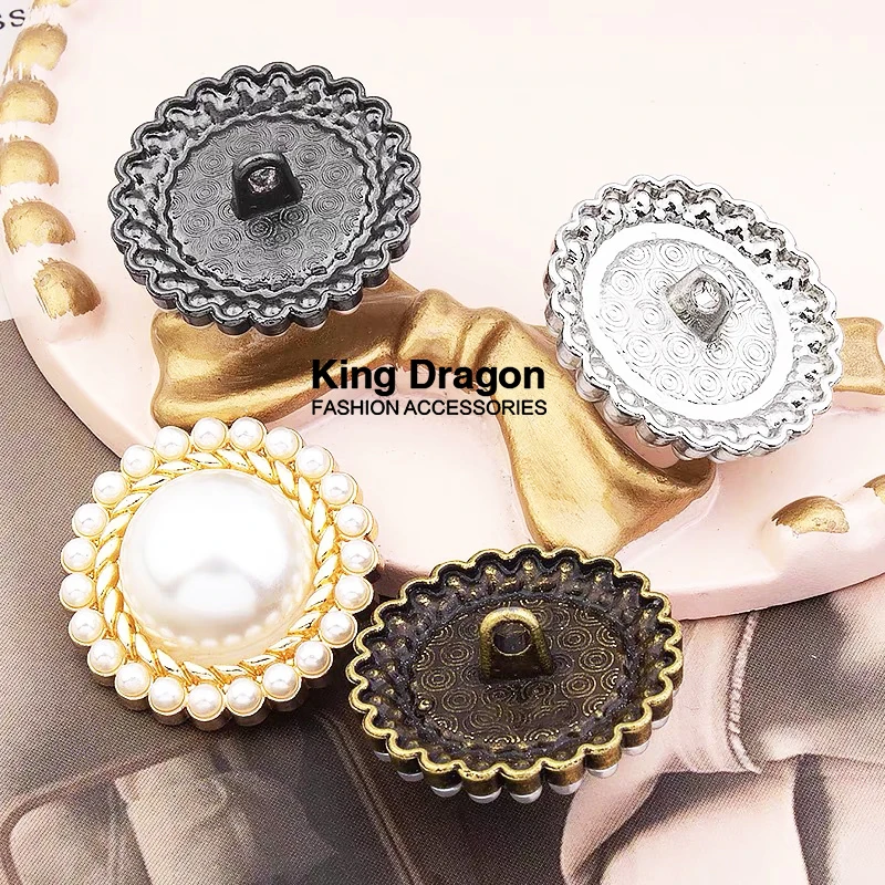 Новое поступление 6 шт. античные Стразы Декор металлические золотые жемчужные