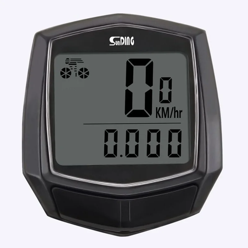 

Waterproof Bike Computer with LCD Digital Display Bicycle Odometer Speedometer Cycling Wired Stopwatch Riding Accessories