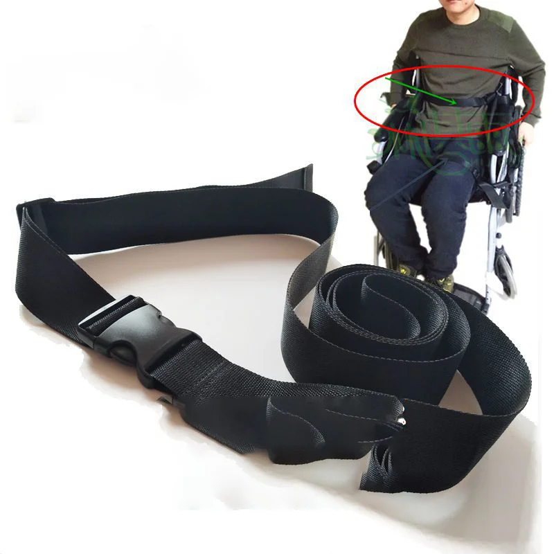 

1 pcs Yu Qilin wheelchair fixed belt seat straps elderly children's dining chair widening fixed restraint belt protective belt