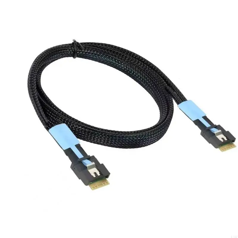 Фото Кабель PCIE4.0 8654 4I 50/80/100 см с полной поддержкой скорости для устройств хранения данных NVMe, компьютерные аксессуары №4