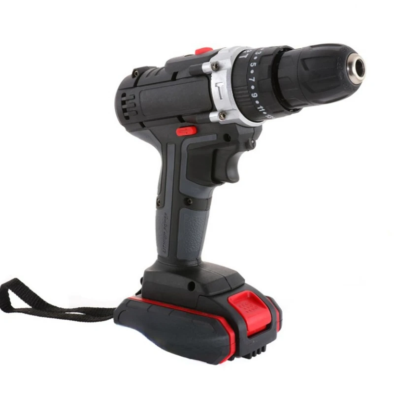 

21V Lithium Battery Cordless Impact Drill Motor Torque Drill Electric Cordless Drill Power Tools