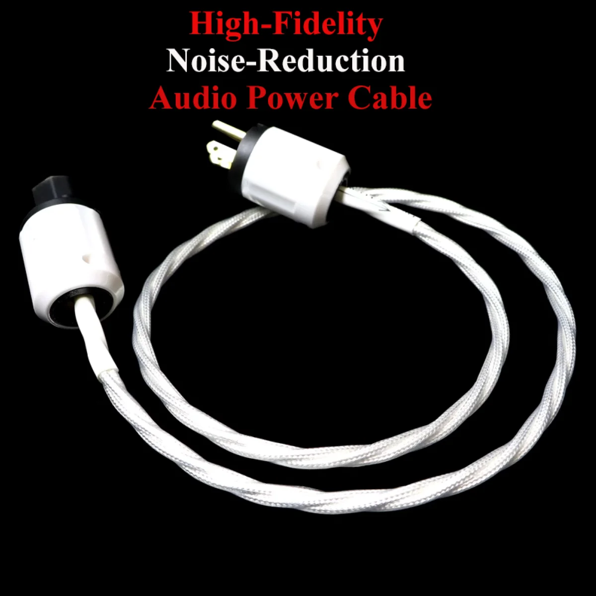 Фото TRANSIENTHI-FIAUDIO Hi-Fi Audio OCC посеребренный профессиональный кабель питания с шумоподавлением для аудио CD-плееров №1