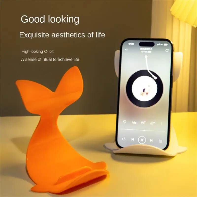 

Mini Whale Desktop Universal Lazy Plate Support Bracket Desktop Within 4-10.5 Inches Mobile Phone Holder Mobile Phone Bracket