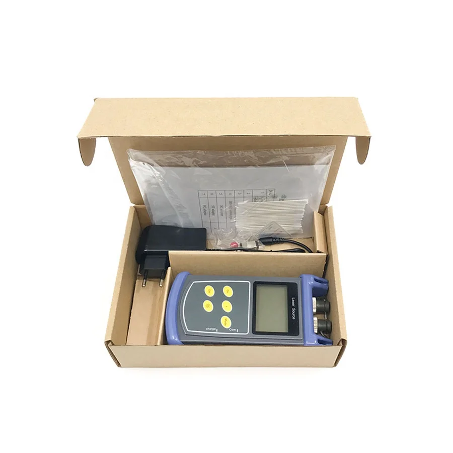 ST815 Handheld Fiber Laser Source Have Automatic Wavelength Identification Mode Fiber Laser Source Multiple Wavelength Available
