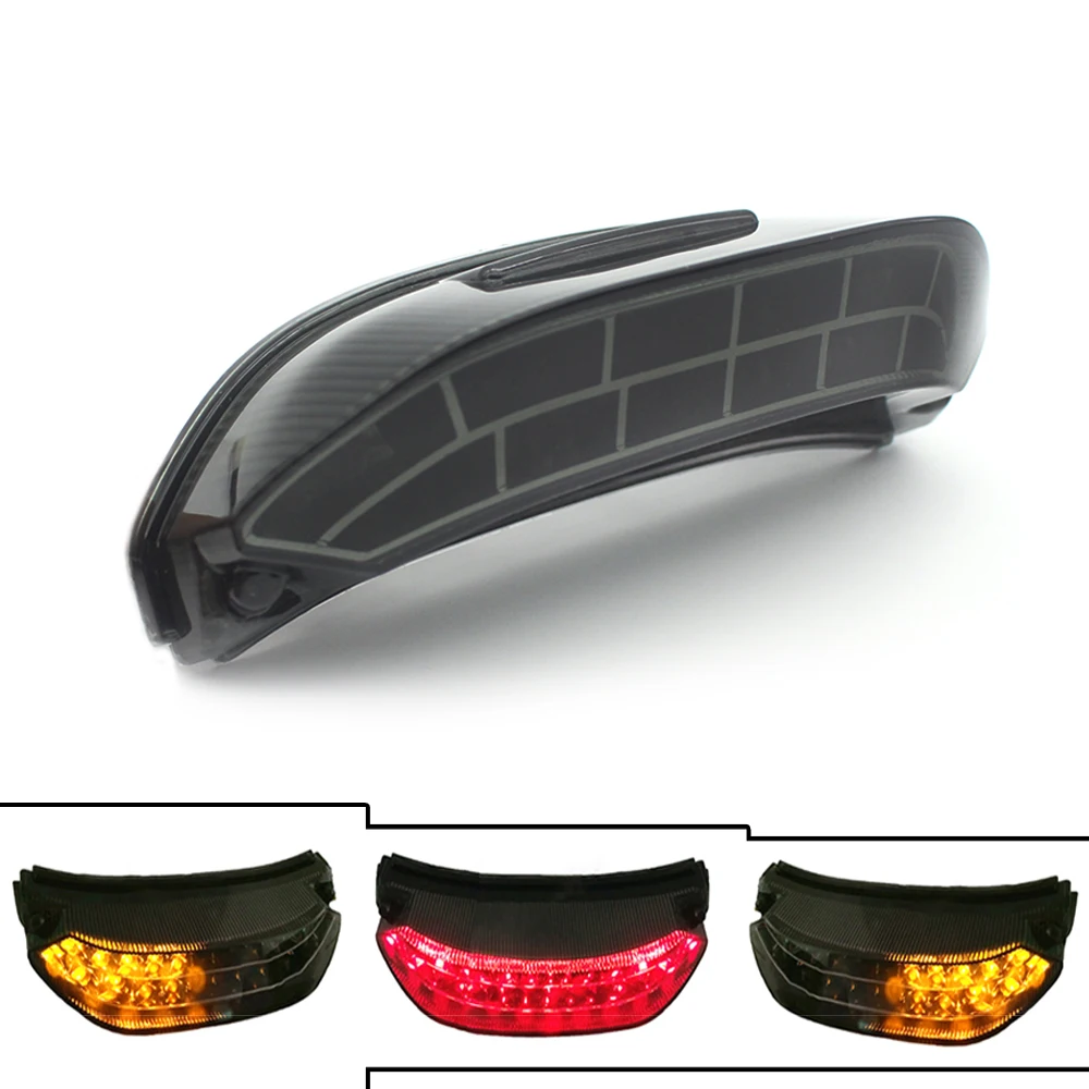 ACZ Motorcycle Clear/Smoke Rear Turn Signal Tail Light For Honda CBR600RR 2013-2017 14 15 16