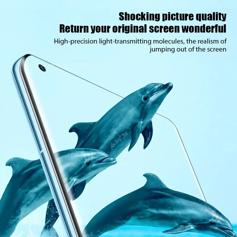Изогнутое закаленное стекло HD для Xiaomi Mi 13 12 11 Pro 4 шт.