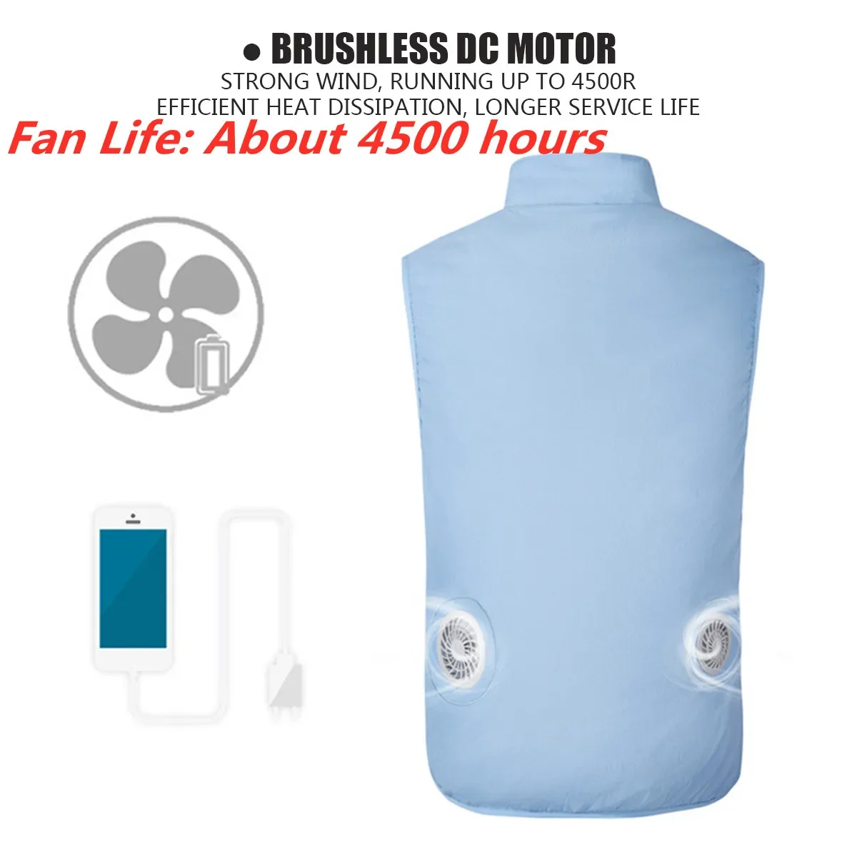 Жилет охлаждающий мужской куртка с вентилятором для кемпинга бега повседневная