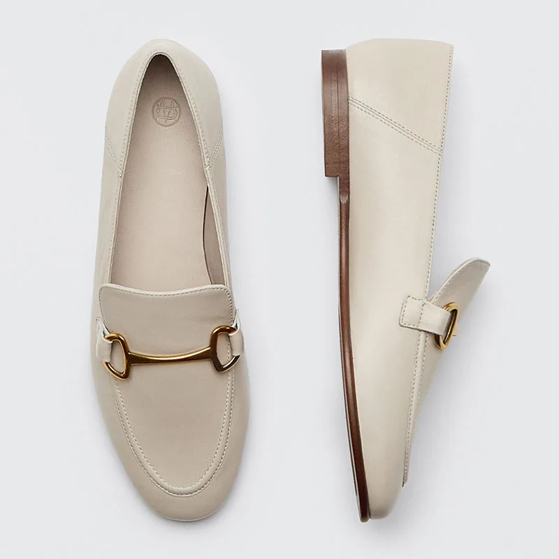 Head Loafers Ladies Flat Shoes Female 