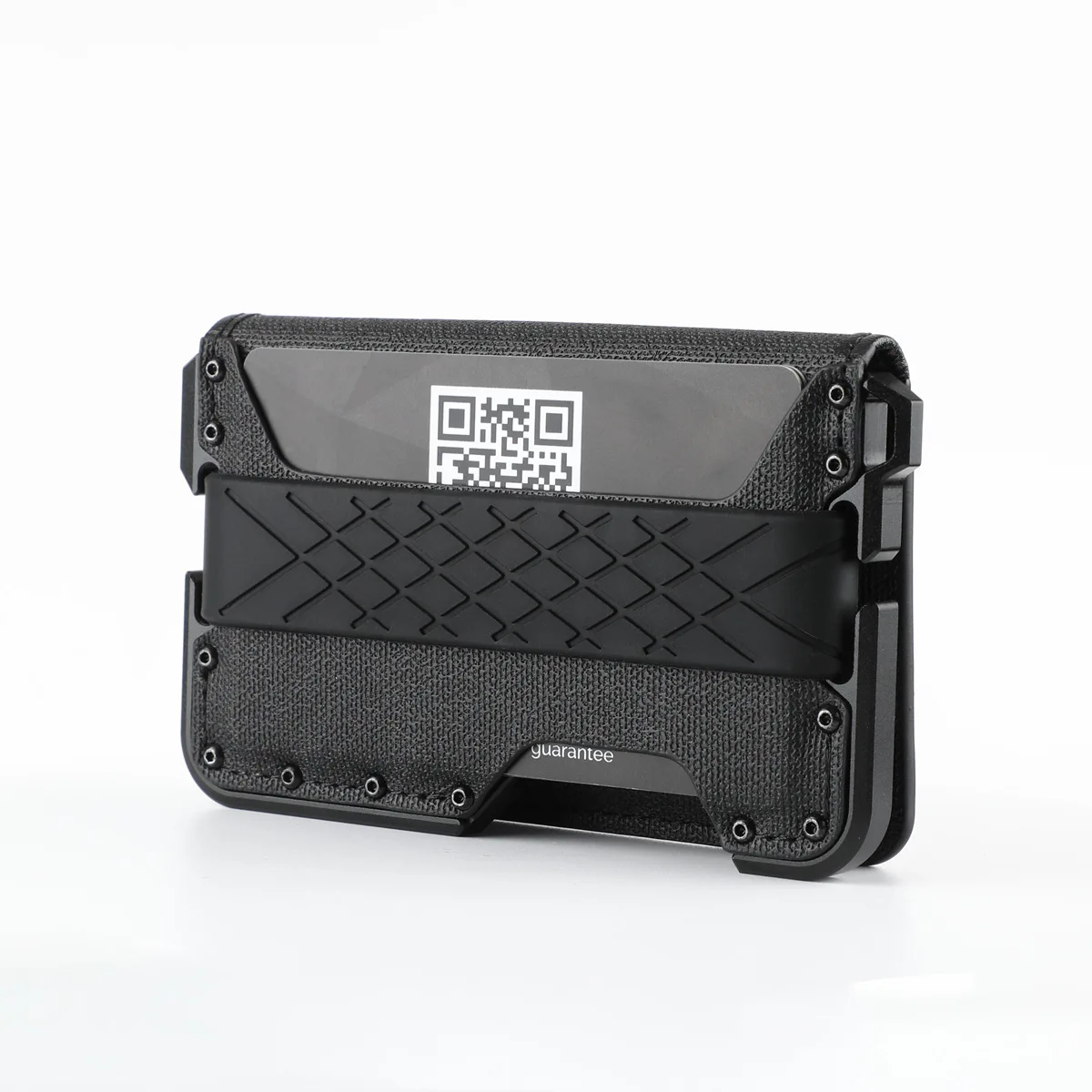 

Microfiber Leather Aluminum Alloy Bank Card Case Purse RFID Wallet for Men Leather Metal Luxury Credit Card Holder
